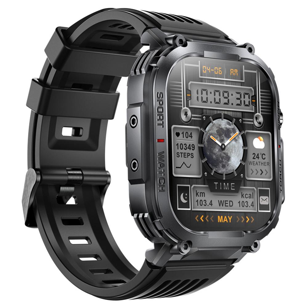 

S320B 2.02-inch Bluetooth-compatible Call Smart Watch Health Monitoring Compass Function Waterproof Sports Watch A