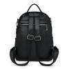 Contrast Color Stitching Women's Bow Backpack Vintage Commuter PU Backpack