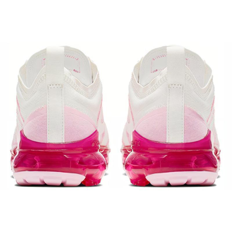 Nike Air VaporMax 2019 Summit White Pink Rise Women's Running Shoes AR6632-105