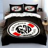 "Club Atlético River Plate Set" Bedding Duvet Cover Set Duvet Cover Pillowcases  (1 * Duvet Cover 2 * Pillowcases, Without Duvet Insert)