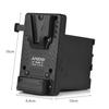 Andoer V-Lock V Mount Battery Plate To BP-U Dummy Battery Adapter Built-in Battery Decode Chip