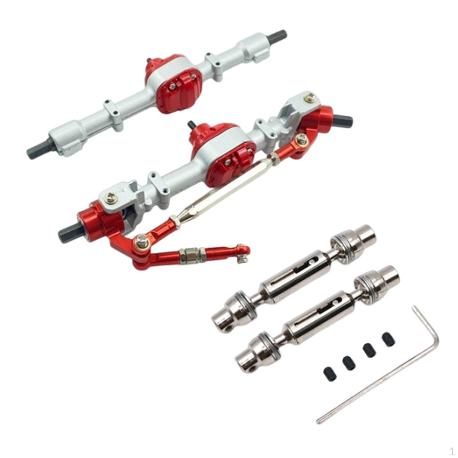 

Комплект корпусів переднього та заднього мостів для радіокерованих автомобілів - вантажівки D91, D96, MN98, D90 срібний