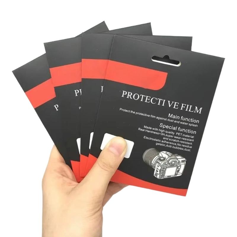 Screen Protector for 5D3/5D4/5DR/5DS/1DX/K3/K3II Tempered Glass Easy Installation Protective Film Camera Lens Protector
