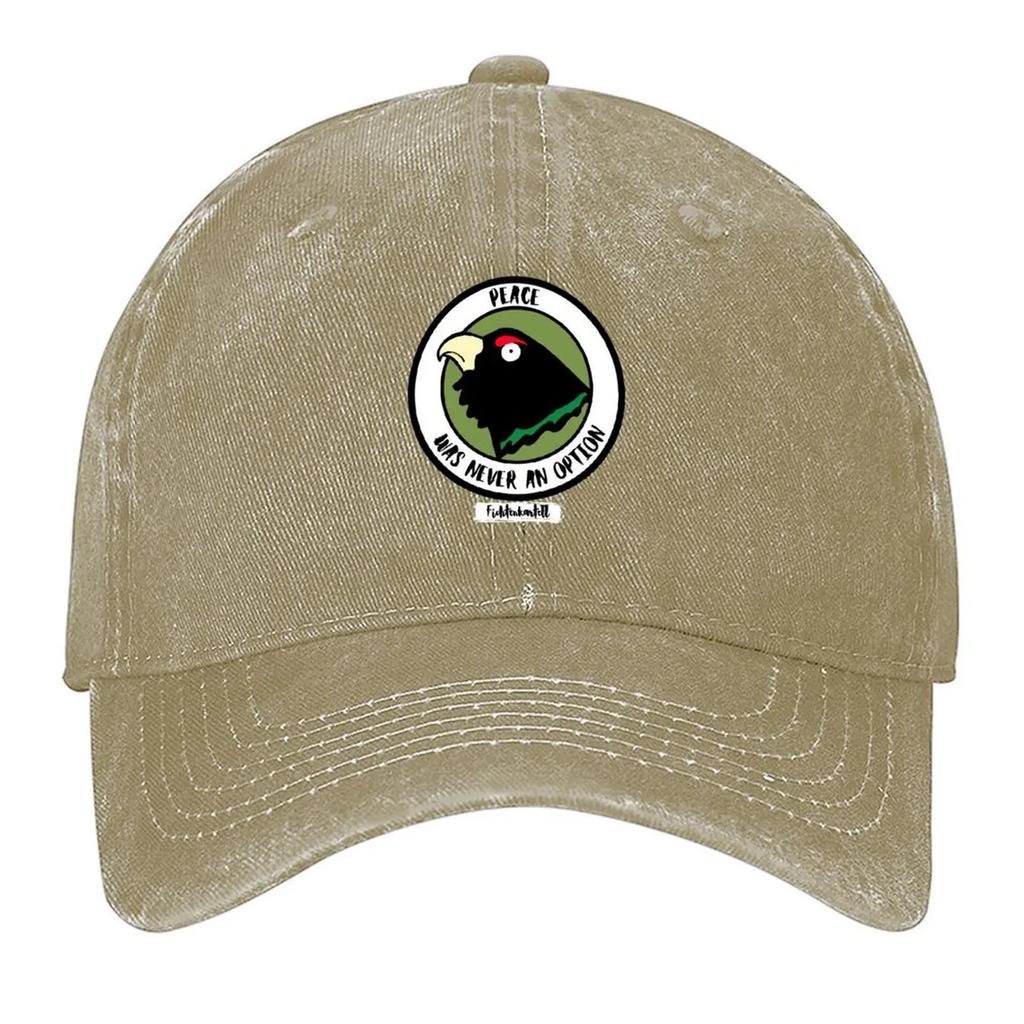 Peace was never an option Baseball Cap Snapback Cap Sun Cap Ball Military Man Baseball For Men Womens