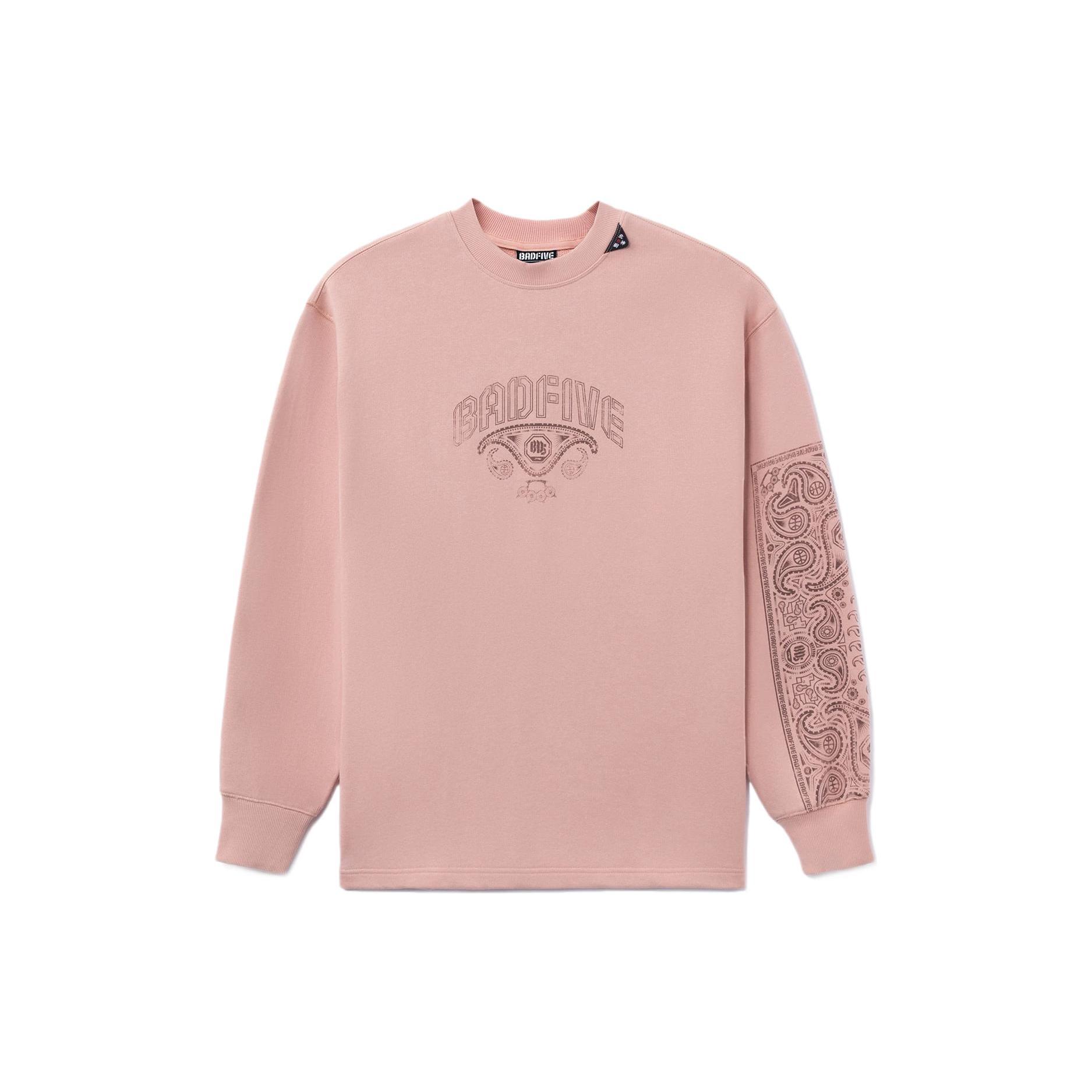 Свитшот Li Ning Badfive Унисекс Mist Rose Pink AWDR777-3 M