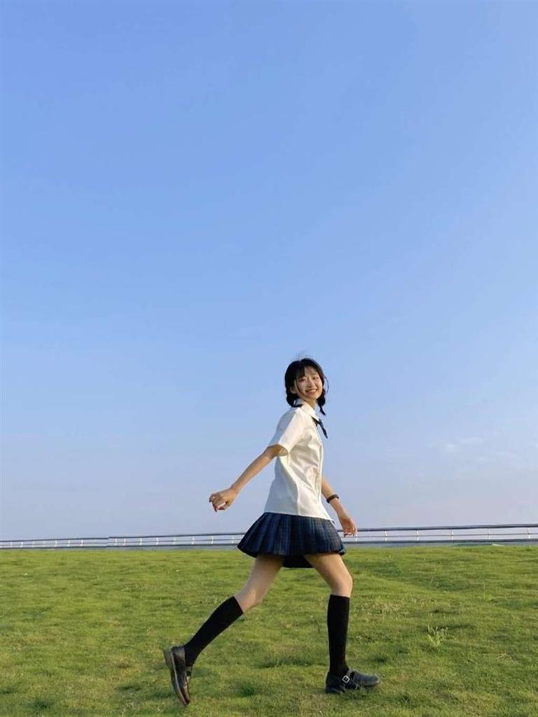 Originales JK Damen Milchweiß Akkordeonfalten Kurzarmhemd - Japanischer Schulstil Sommeruniform