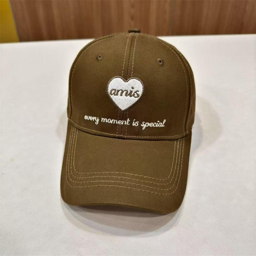 Cotton Embroidery Baseball Hats Adjustable Sunscreen Hats Trendy Dad Hat  for Men Women