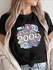 Retro 2000s T-Shirt - Vintage I Love the 2000s Short Sleeve Tee with Iconic Decade Design, Lightwe