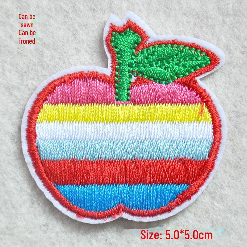 Cartoon Embroidery Patch Set for Clothing: Jeans, Down Jackets, and Repair