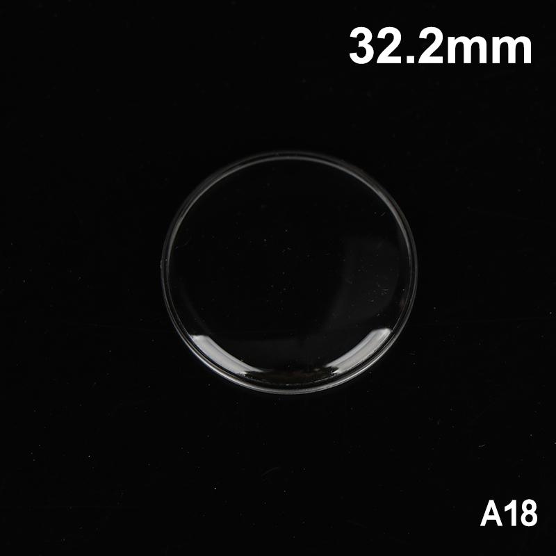 28Mm- 32.2Mm Watch Accessories Mirror Organic Glue Cover Glass Lens Vintage Pot Cover Acrylic Plastic Protective Film Cover