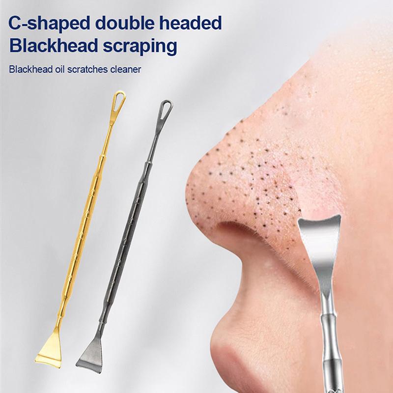 1 Pcs Blackhead Remover Pimple Popper Tool Acne Needle Removing Treatment Whitehead Popping Zit Nose Face Blemish Extractor Tool