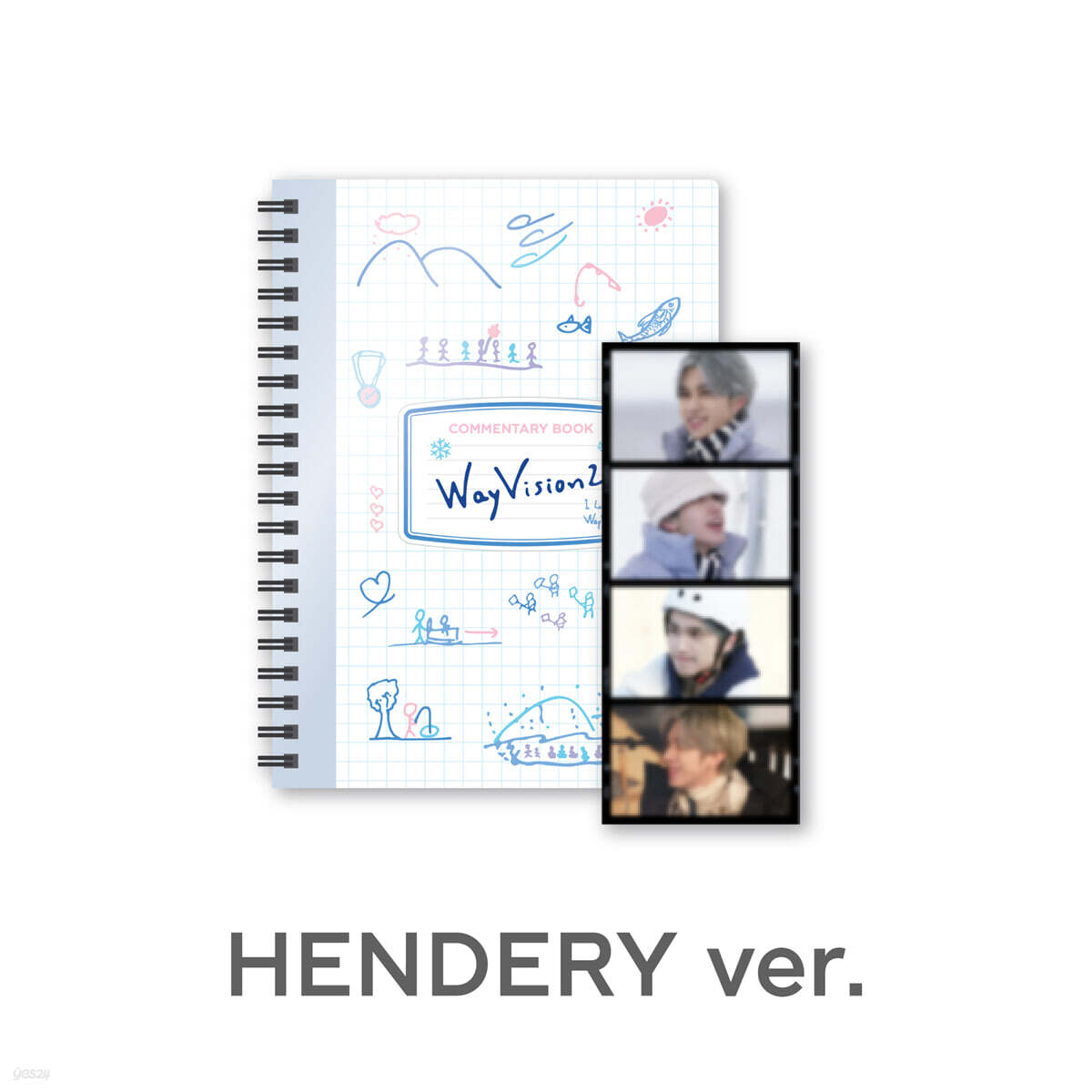 

[HENDERY] WayV - WayVision 2: Winter Sports Channel Commentary Book + Film SET