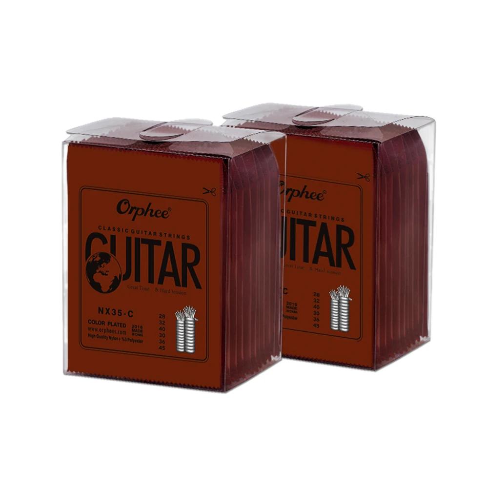 Orphee NX35C Classical Guitar Strings Nylon Core Rainbow Colorful Multi Color Classic Guitar String Guitar Parts & Accessory