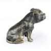 Staffordshire Bull Terrier, Staffy - Dog Statue, Sitting Dog for Desk, Decoration for the Living Room of a Dog Lover by Art-Dog
