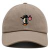 Pingu Baseballpet Geborduurd Leuke Pinguïn Papa Hoed Hip Hop Hoed Lente en Zomer Vrijetijdshoeden Unisex