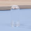 Tubular G9 Clear Glass Cover Threaded Neck Lamp Shade Replacement Sturdy Glass Protectant Tube Frost Cover For G9 Bulb