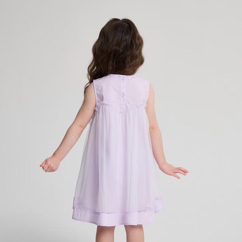 Deesha Girls Sweet Summer Sleeveless Cotton Dress 120