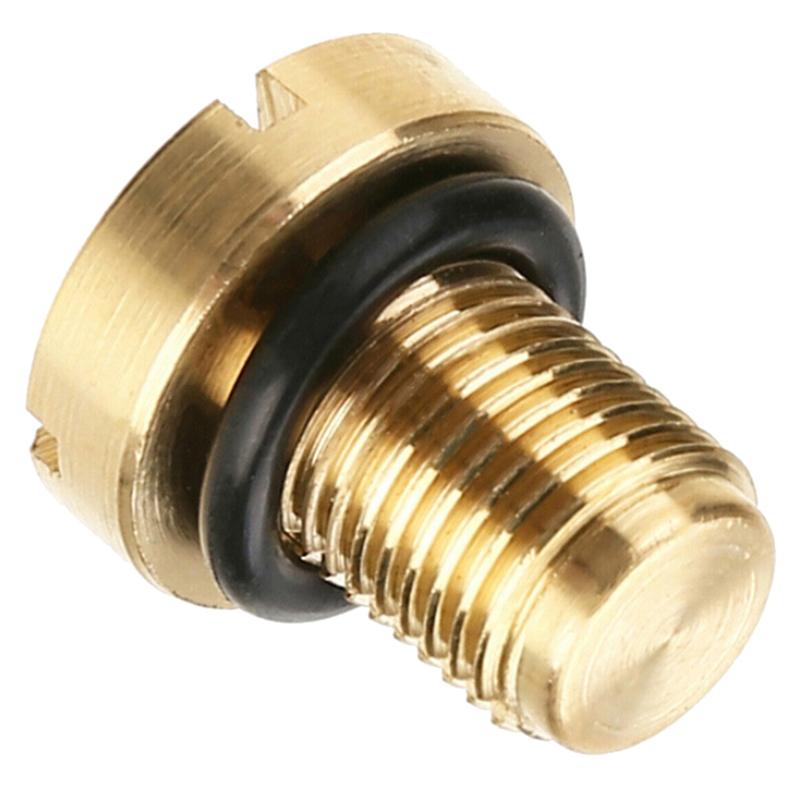 Durable Brass Coolant Expansion Screw Reliable Water Drainage Screw 17111712788 Replacement Suitable For E36 E39 E46