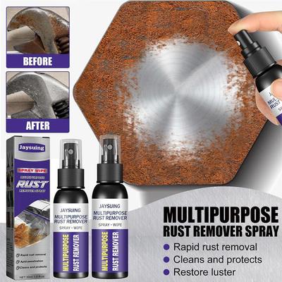 Confezione da 2 Lubrificante Rimuovi Ruggine Metallico Per Lucidatura e Rigenerazione Cerchi Auto Per Rimuovere Ruggine Ossido Superficie Metallica 30/50ml L7A8