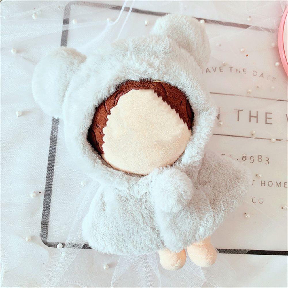 Soft Animal Doll Korea Idol Plush Doll's Clothes Hooded Cloak Dolls Clothing Doll Clothes Suit