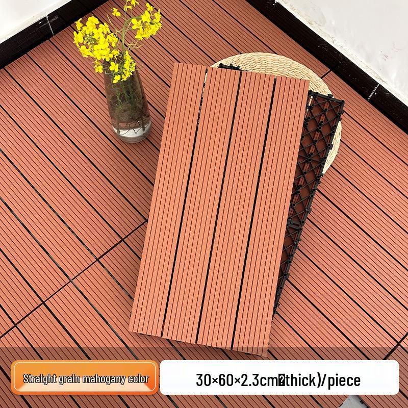 

Водонепроникне Нековзне ПВХ Зовнішнє Покриття для Підлоги для Реновації Балкона та Тераси Single Piece Price (11 pieces per sq. meter)