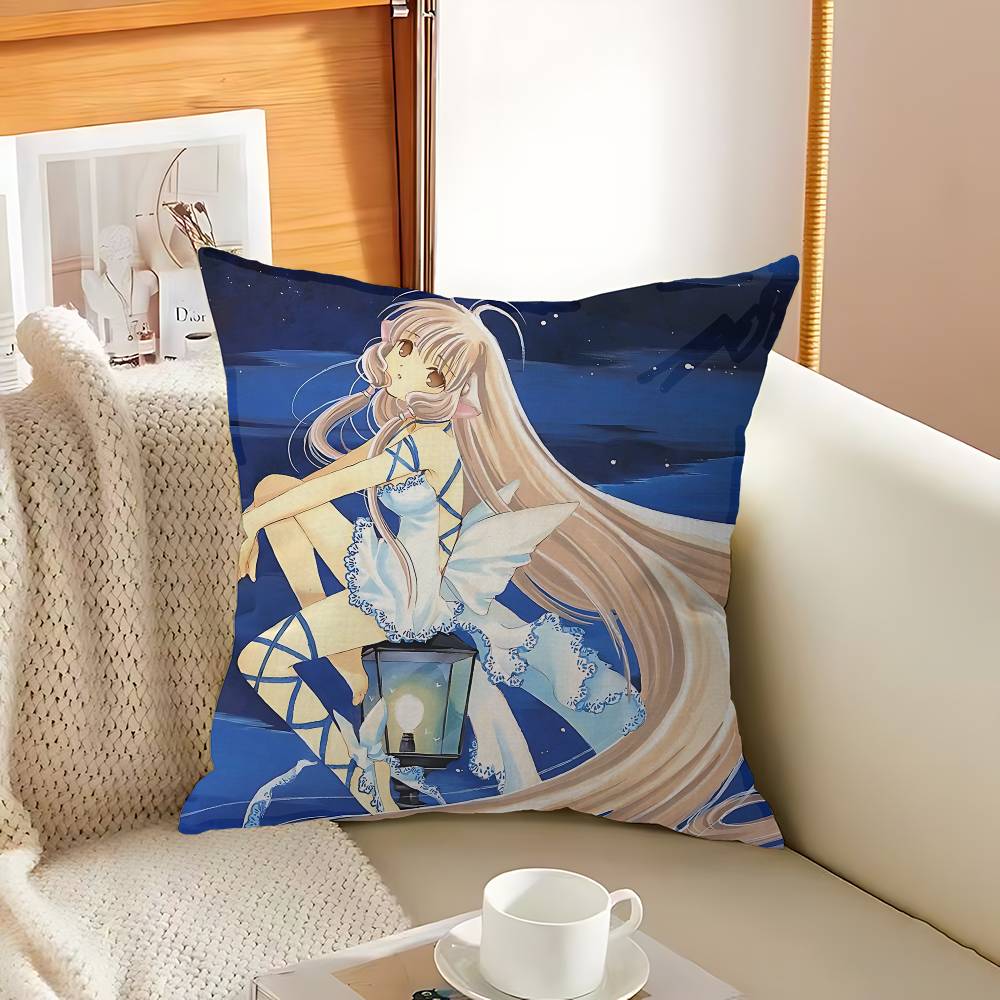 Chobits Anime Pillow Gifts Home Office Furnishings Bedroom Sofa Car Cushion Cover Case 45x45cm