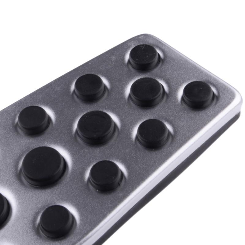 1 Set Front Accelerator Brake Clutch Pedal Cover Fit for Opel Cascada MT Astra J Zafira C