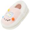 Girls' Cute Cotton Cartoon Slippers: Cozy Indoor Autumn/Winter Warmth for Kids