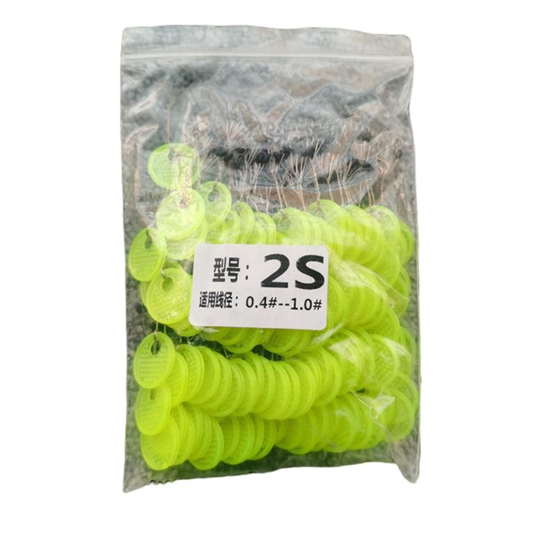 120 Pieces 20 Pack Space Bean Rubber Sea Carp Fishing Black Rubber Oval