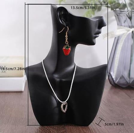 Resin Jewelry Display Holder Wedding Ring Necklace Bracelet Organizer Storage Stand Store Counter Showcase