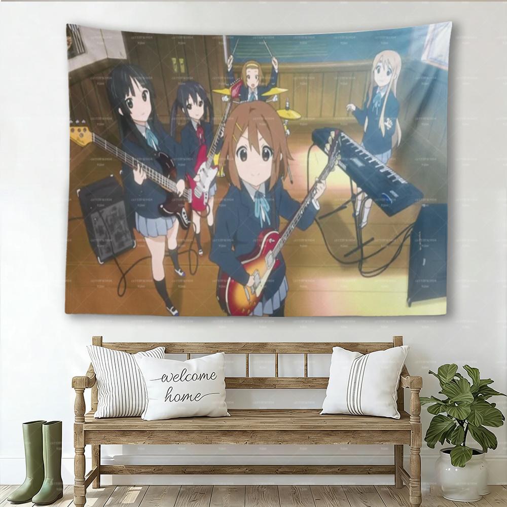 KON Anime Tapestry Bohemian Mandala Wall Hanging for Home Bedroom Decor