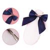 1Pair Bunny Ears Hair Clips Ribbon Bow Hair Clip Costume Headwear Cosplay