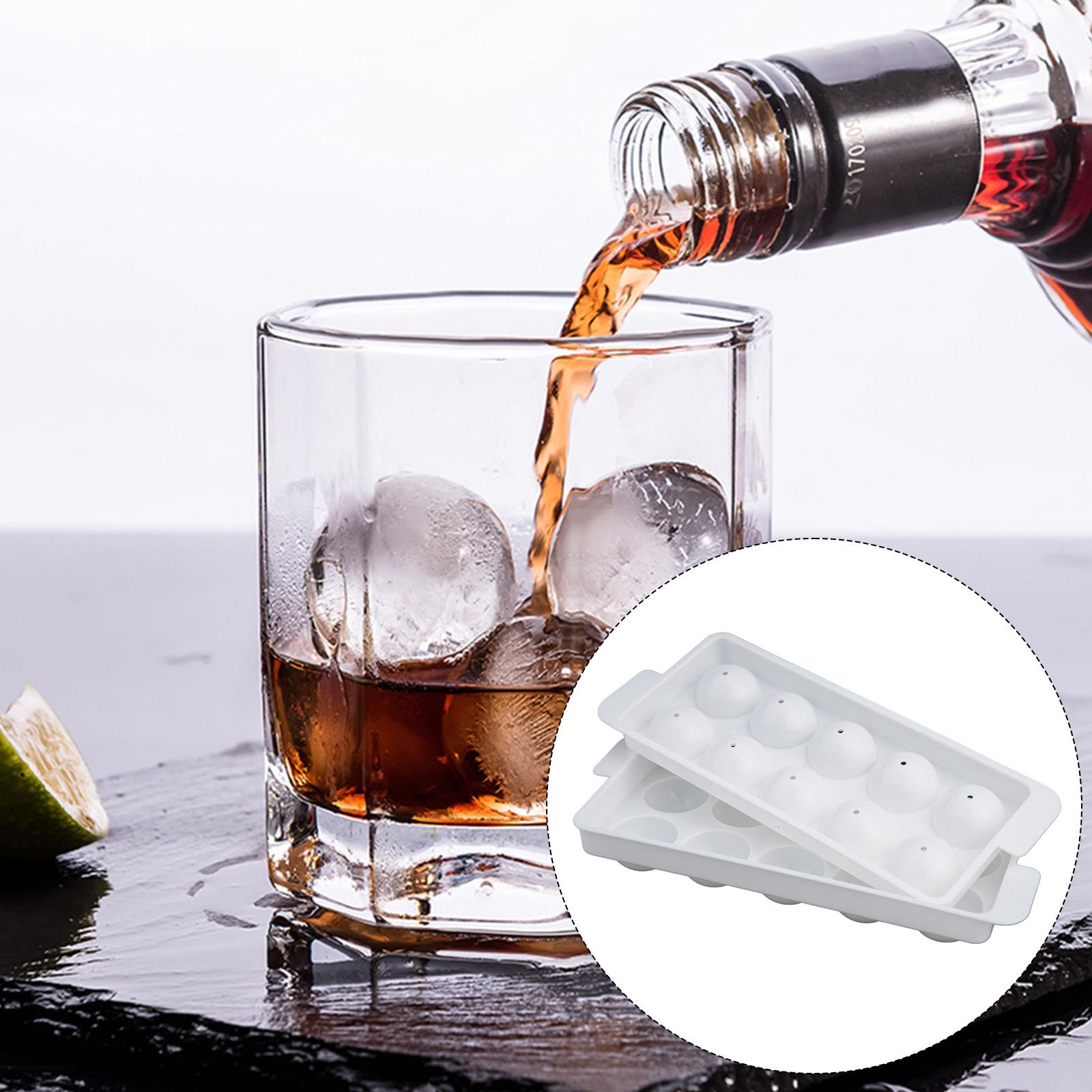 Efficient Refrigerator Ice Cubes Maker Quick Fill and Storage Friendly Ten small