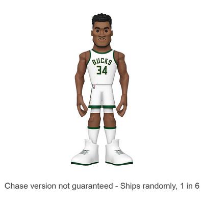 NBA: Giannis US Exclusive 12" Vinyl Gold Chase sendes 1 av 6