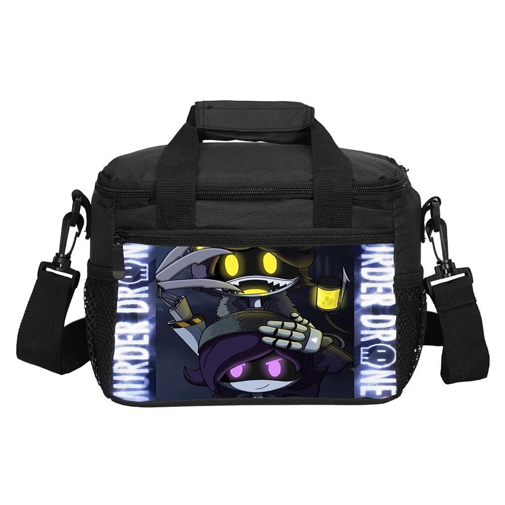 Murder Drone Lunch Bag Versatile Cartoon Large Capacity New Item, Best Gift for Boys and Girls On School Birthdays