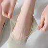 Summer Thin Anti-slip, Non-dropping Heel Sock for Women, Short Socks, High Heels, Summer Ice Silk, Shallow Mouth, Invisible Socks