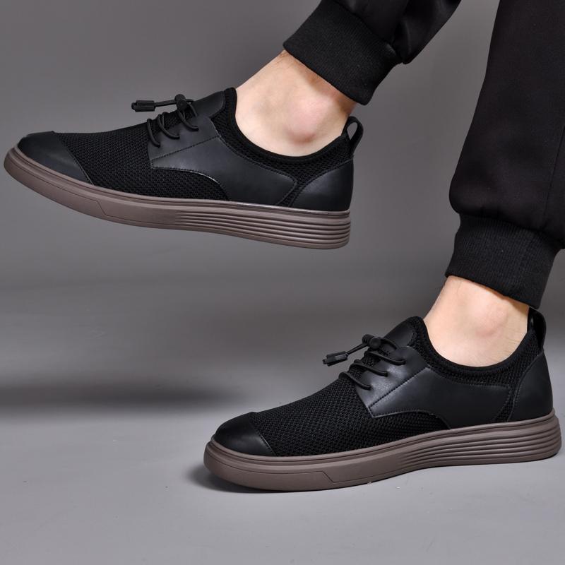 Fashion New Models High-quality Outdoor Men Sneakers ShoesFashionable Minimalist Men's Leather Sports Outdoor Men's Walking Shoes