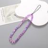 Mermaid Heart Beaded Anti-Drop Phone Lanyard Charm for Women