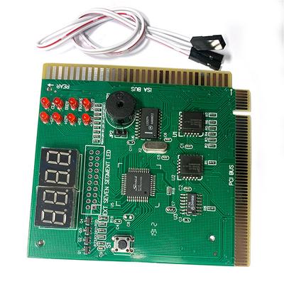 Nouveau Testeur de défaut de carte mère de carte postale de Diagnostic d'analyseur de PC à 4 chiffres pour ISA PCI
