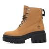 Timberland Everleigh 6 In Lace Up Wheat Nubuck Comfortable Short Martin Boots Women Boots Brown A41QK231