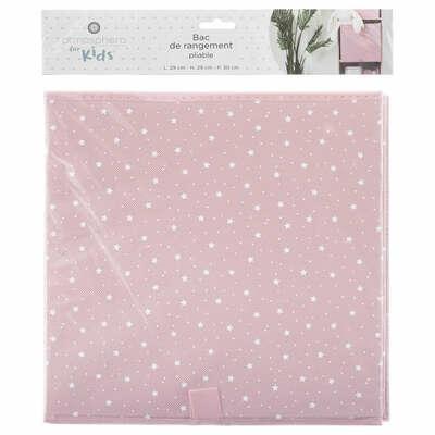 PINK SHELF BOX with Stars Square Insert