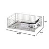 Pearl Metal Stainless Steel Draining Basket, At Aqua, HB-3936, Silver, Standard