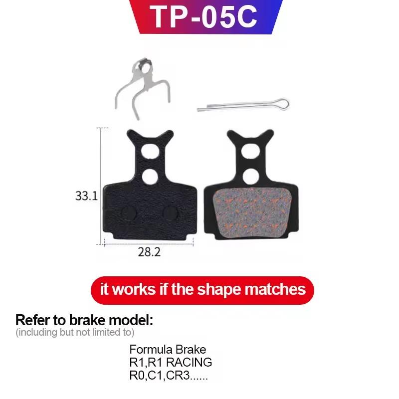 MTB Bicycle Hydraulic Disc Brake Pads For b01s SHIMANO SRAM AVID HAYES Magura ZOOM Cycling Bike Parts Semi-Metallic Brake Pad