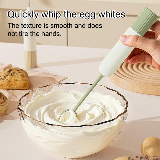 Eierschläger Handheld Elektrischer Schneebesen mit Doppelköpfen Schlagen Backen Aufschäumen Kaffee Milchschaum Mischen Lebensmittelgeeigneter Küchenmixer