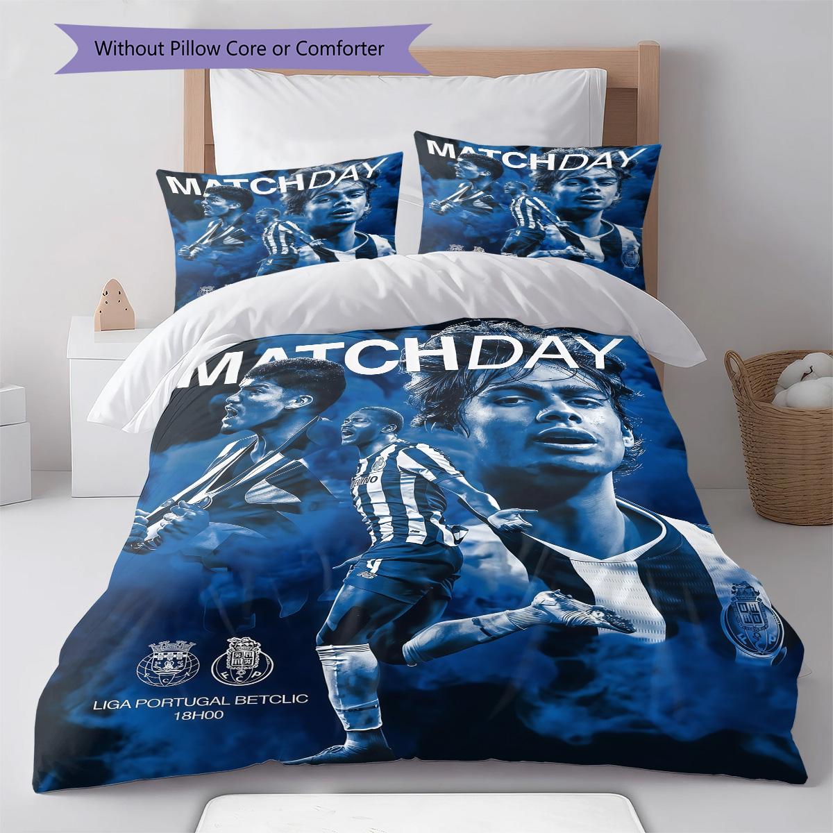 

Porto RugPattern Bedding Quilt Set Quilt Cover Pillowcase Home Decoration Birthday Gift (1 * duvet cover + 2 * pillowcase, without core) 135x200cm
