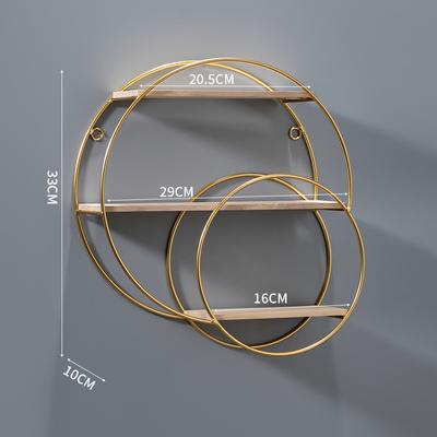 Nordic Style Creative Restaurant Wall Decoration Living Room Wall Storage Milk Tea Shop Wall Shelf