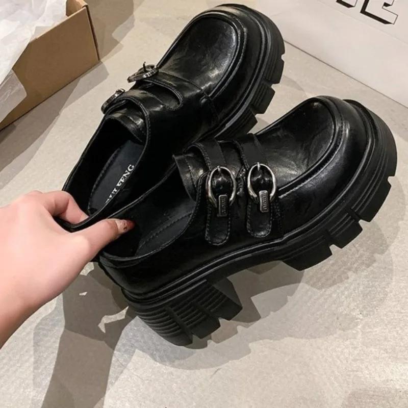 2025 Brand Ladies Shoes Buckle Strap Women's High Heels Metal Decoration Office and Career New Best Seller Heels Women