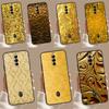 Gold Floral Pattern Case For ZTE Nubia Red Magic 9 Pro Plus 8 8S Pro Plus RedMagic 6 7 6S 7S Pro 6R 5S 5G Cover