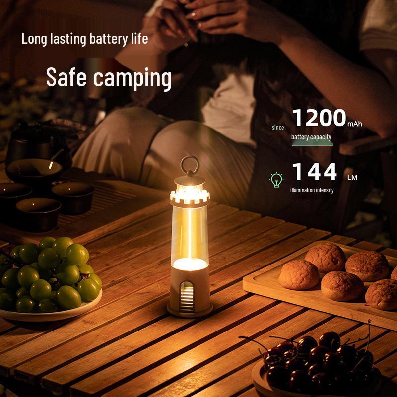 Retro Multi-functional Outdoor Camping Gas Lantern – Hanging Tent Lamp & Handheld Light