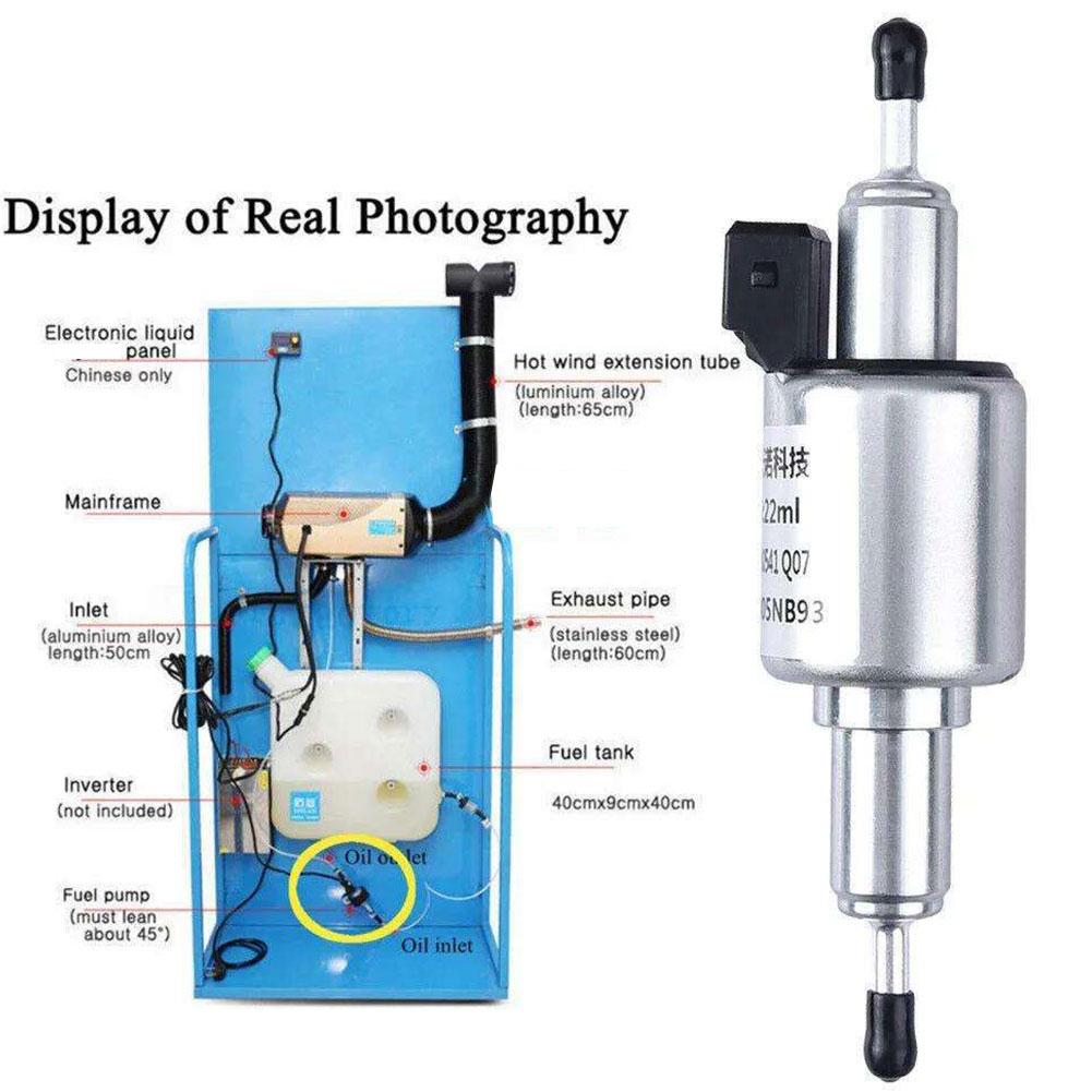12V 24V Luft Diesel Heizung Öl Kraftstoff Impulspumpe 2KW-5KW Für Webasto Eberspacher D2 D4 D5 221000500300 Impulspumpen Teile